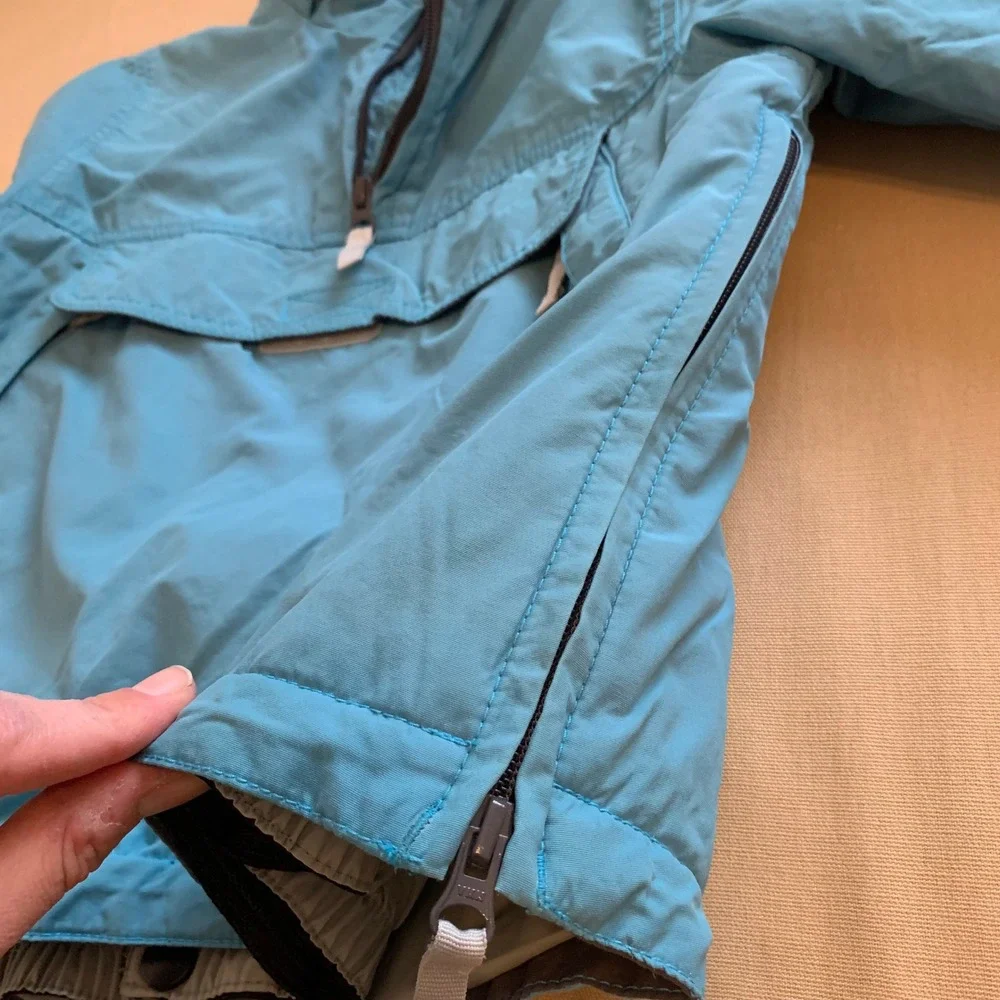Mini Boden Blue Anorak Pullover Jacket Coat Kids 3-4Y‎ Boy Girl Outdoor Winter